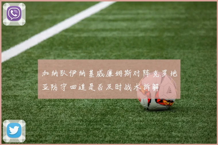 加纳队伊纳基威廉姆斯对阵克罗地亚防守回追是否及时战术拆解