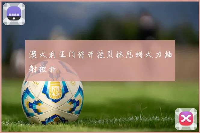 澳大利亚门将开挂贝林厄姆大力抽射被拒